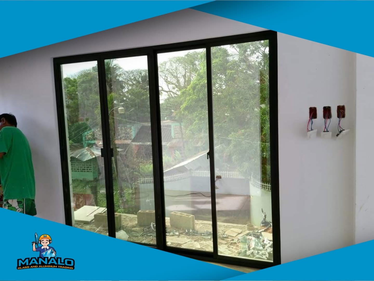 Black Sliding Window
